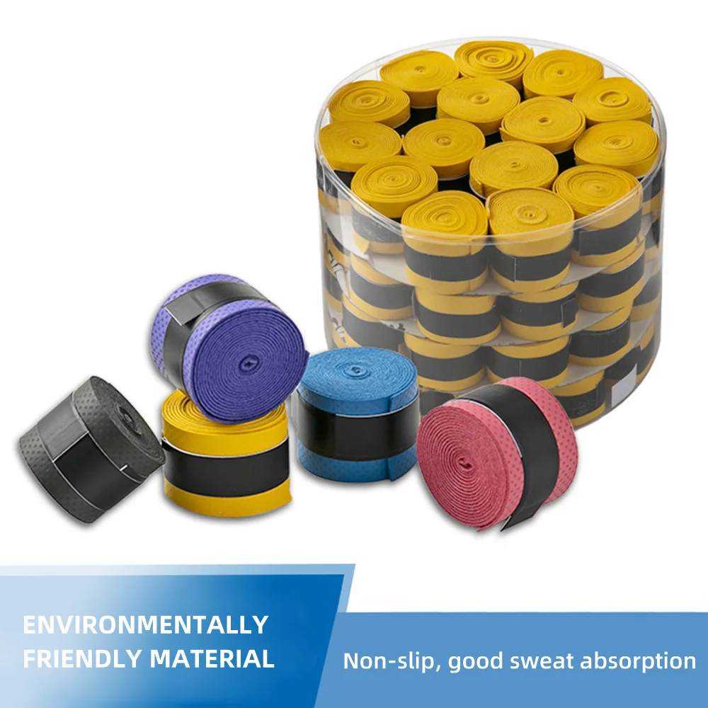 

1Pcs Anti-slip Sport Fishing Rods Over Grip Sweat band Tennis Overgrips Tape Badminton Racket Grips Sweatband