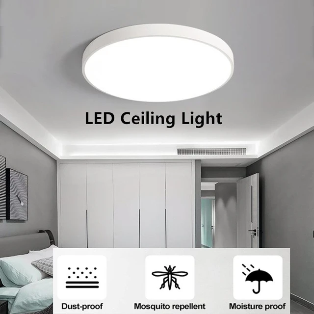 Moderno techo luces Led sala de estar Dormitorio  Luz de techo cocina Led  techo-luces de techo-Aliexpress