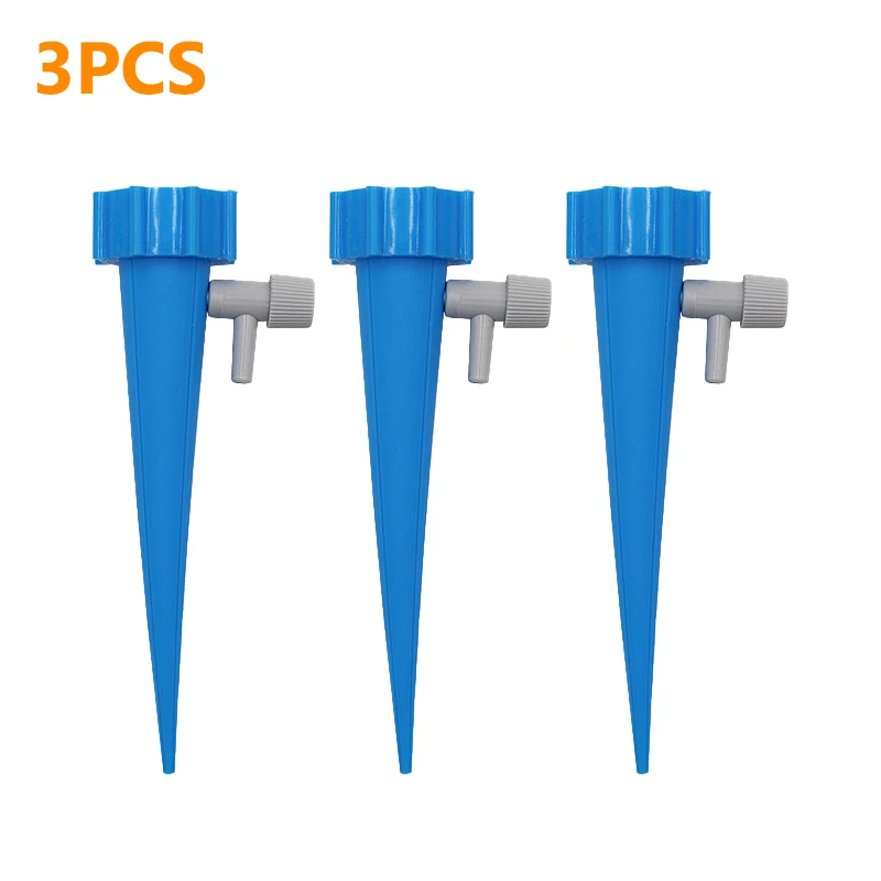 Plant Self Watering Devices Auto Drip Irrigation Watering Spikes with Slow Release Control Switch for Plant Greenhouse Garden sprinkler to drip conversion kit Watering & Irrigation Kits