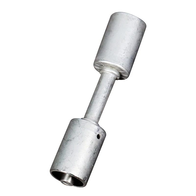 6 8 10 Car Air Conditioning Hose Retrofit Crimp Straight Fitting