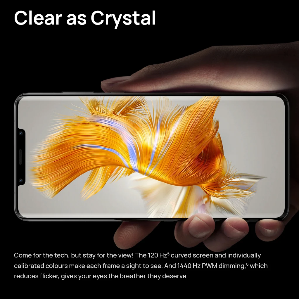 Original Huawei Mate 50 Pro 6.74 Inch OLED 120Hz Screen Snapdragon 8+ Gen 1 HarmonyOS 3.0 NFC Smartphone