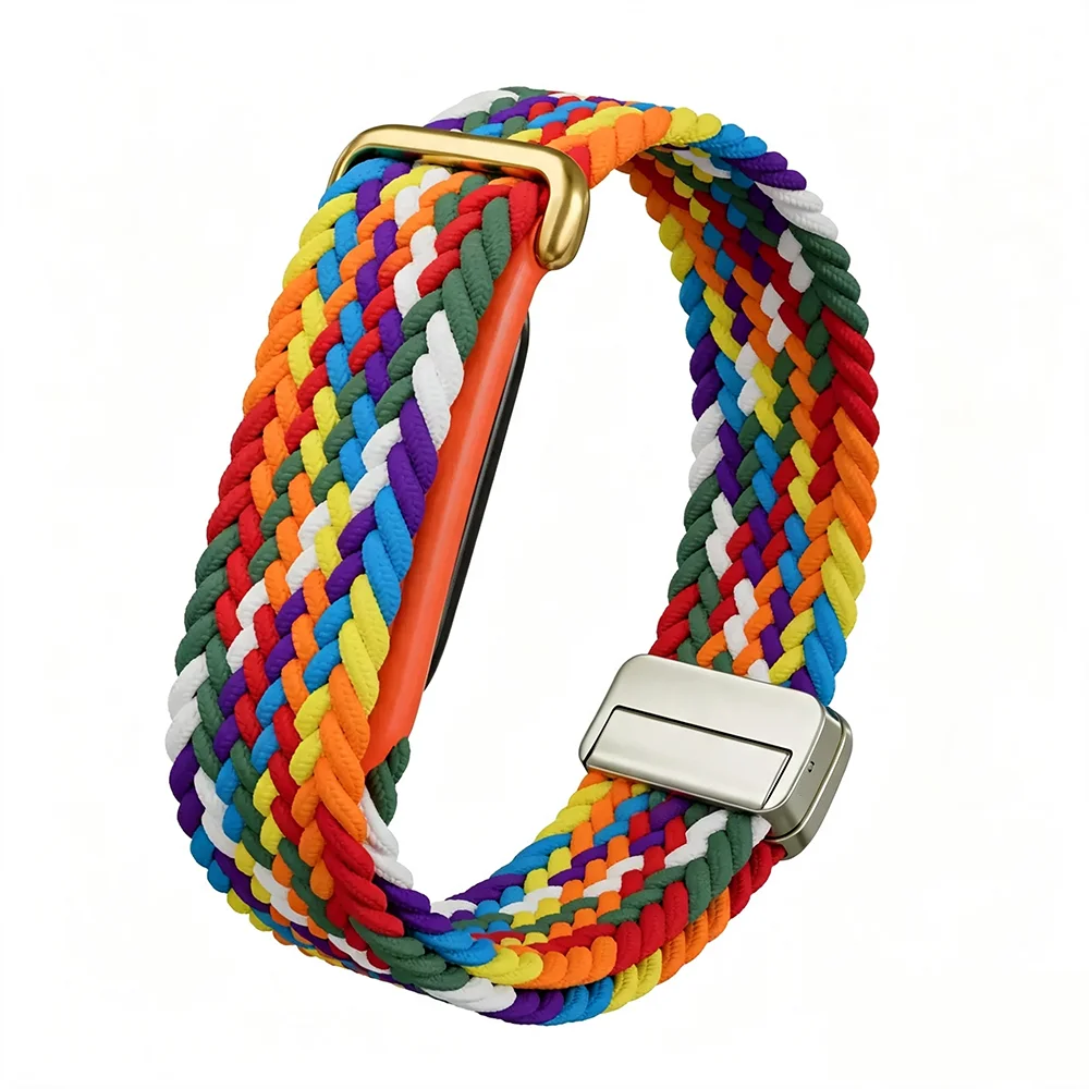 Magnetic Nylon Braided Breathable Sport Wristband Bracelet