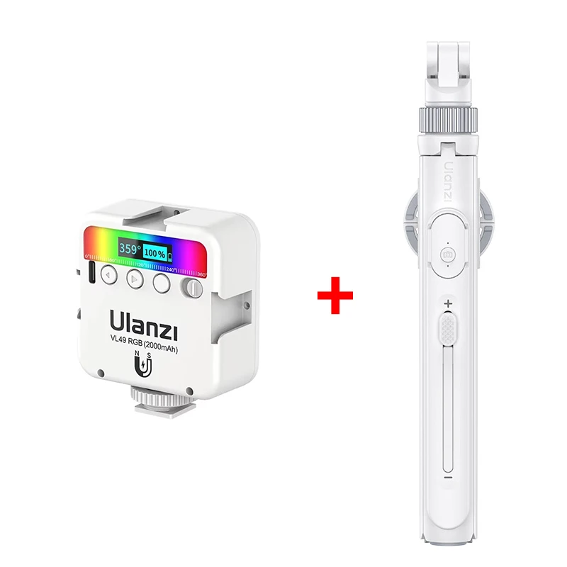 ตัวเลือกสินค้า ไฟ LED กล้อง RGB สี 800LUX สำหรับถ่ายภาพและวิดีโอ