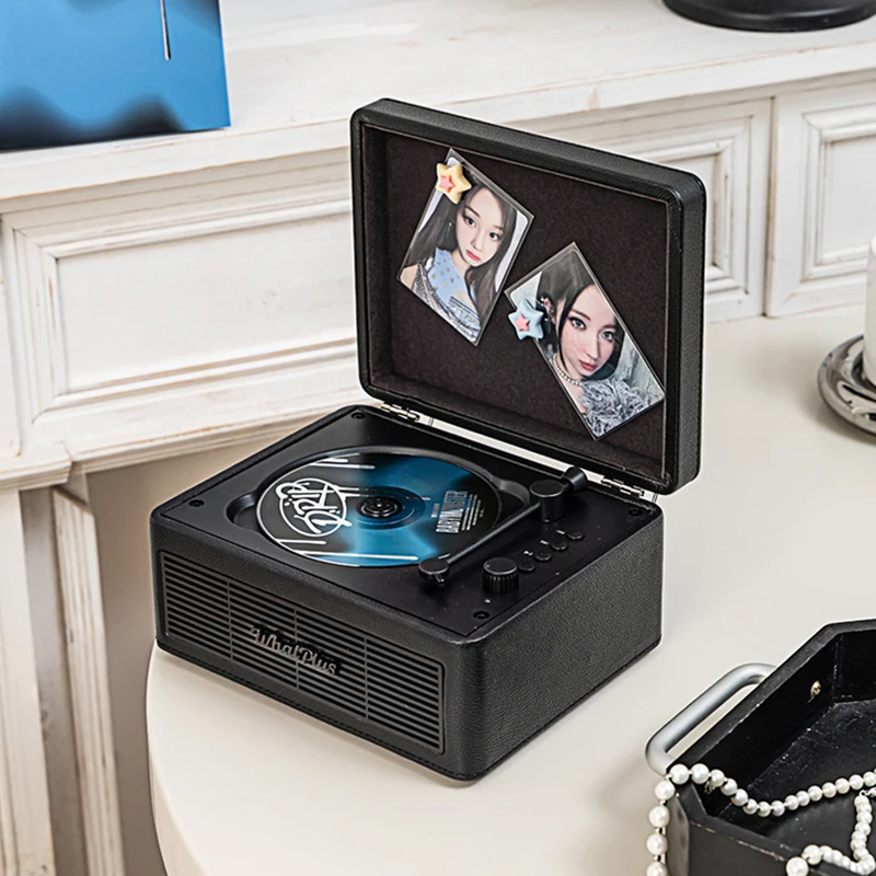 K-POP・アジア whatplus c300 WhatPlus C300 Retro CD Player with High Resolution Sound