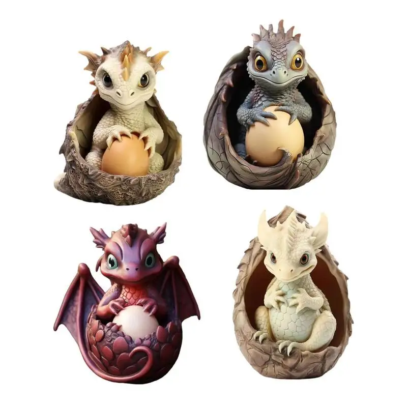 

Dragon Ornament Acrylic Dragon Egg Christmas Tree Pendants Realistic Dragon Pendant For Door Car Window Christmas Decors