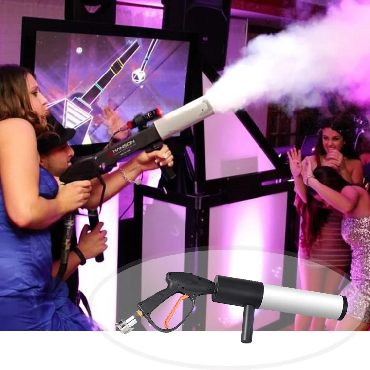 

Led Carbon Dioxide Air Column Gun CO2 Handheld Atmosphere Gun Dry Ice Gun Smoke DJ Gun Nightclub Bar Stage Props