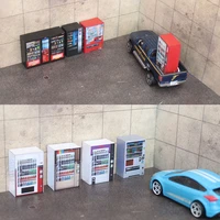 1/64 Scale Diorama Model Vending Machine Model Scene Display Props Vending Machine Scene Model Collection Toy Gift 2
