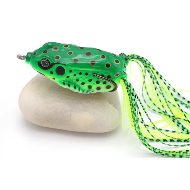 Different Size Frog Lure Topwater 40mm 50mm 60mm Soft Artificial