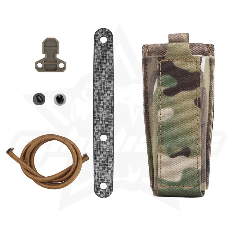 OPHIDIAN Molle System Leichter Hüftgurt Multi-Angle Magazintasche für 9 mm Hüfttasche Schießen Jagdzubehör – Detail 11