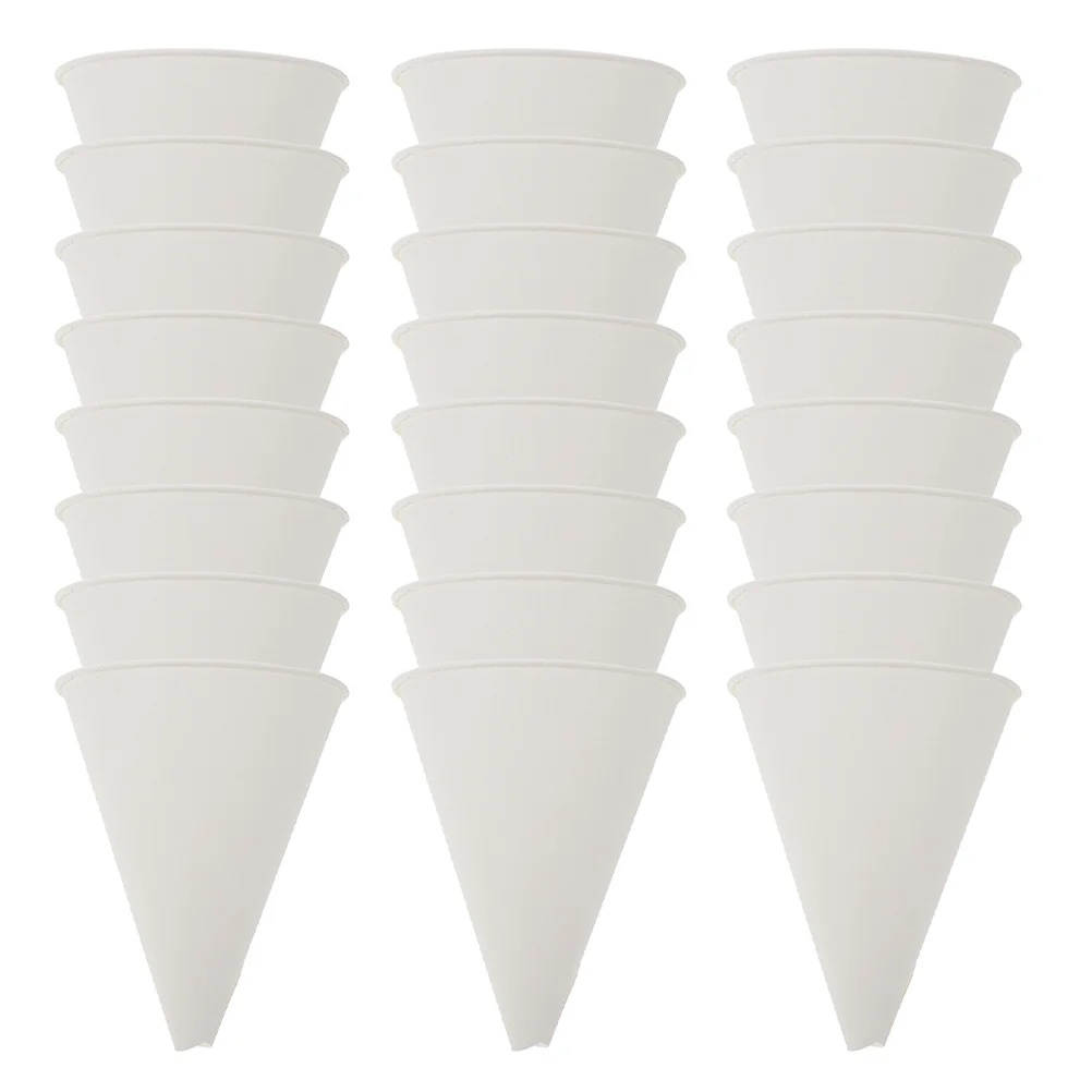 50 Pcs Paper Funnel Engine Oil Funnel Automotive Transmission Coolant Oil Filling Car Repair Tool