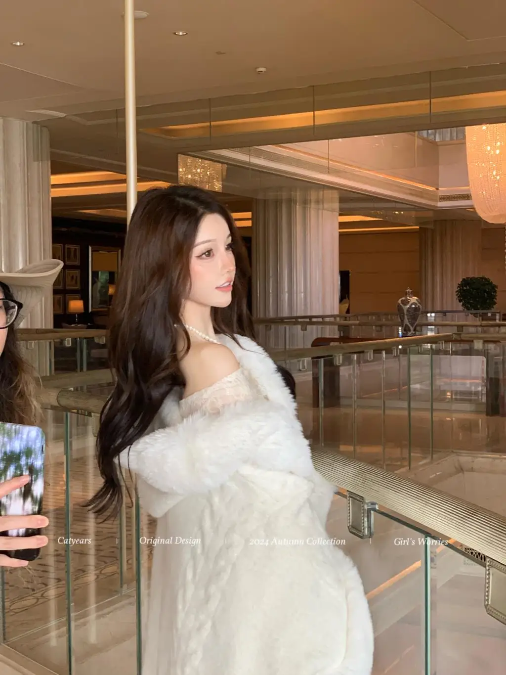 Vestidos de punto nuevos de otoño e invierno para mujer, cuello alto, manga acampanada, encaje de retazos, corte sirena, moda coreana, Vestidos para mujer