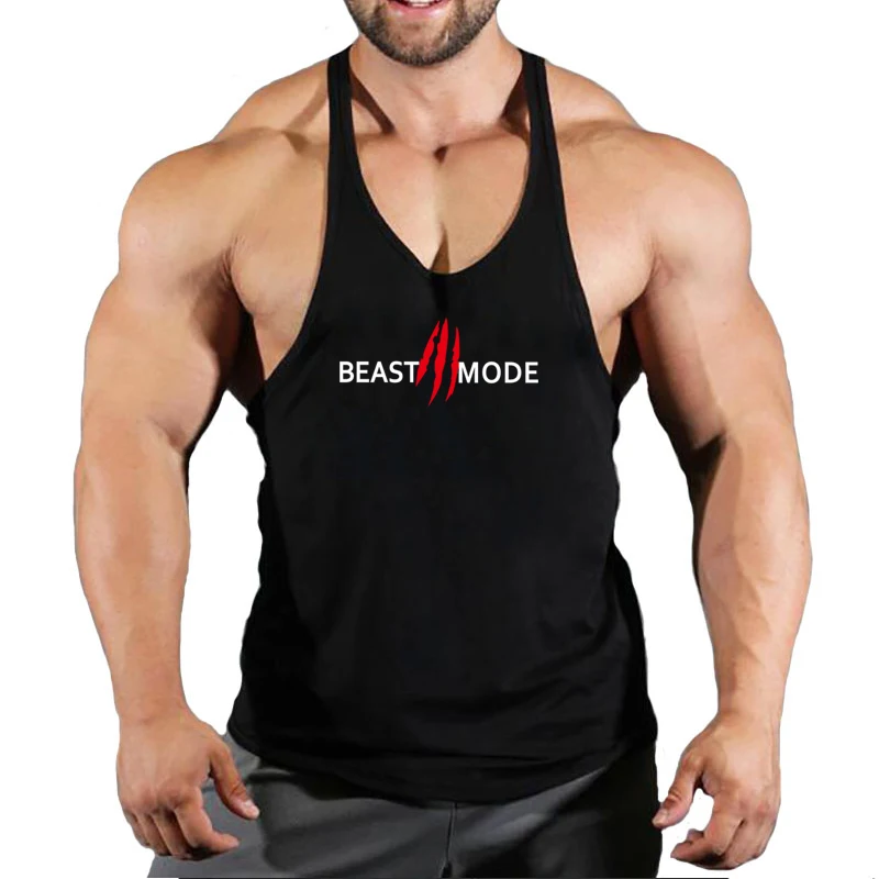 Men ’s Cotton Beast Mode Tank Top 1