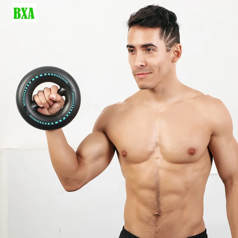 

Wrist Strength Trainer Electronic Arc Non-Slip Handle Arm Strength Ring Wrist Strength Trainer Chest Back Muscle Fitness Equip