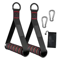 2Pcs Exercise Handles Resistance Band Handle Only Working Out Handles Grip Attachments for Pulley System Home Gym 1