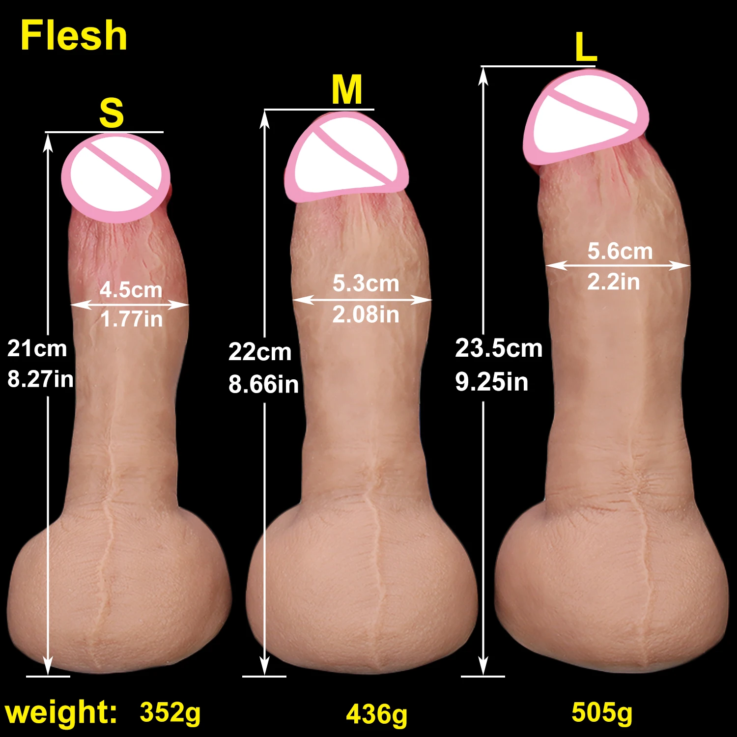 Skin Feel Realistic Rubber Dildo Lesbian Masturbators Silicone Dick Big Suction Cup Penis Anal Plug Sex Toy For Men Women sex toys