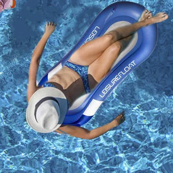Inflatable Tanning Pool Lounger Float Water Hammock Swimming Pool Air Mattress Bed Beach Water Sports Pool Float Lounger Chair 3