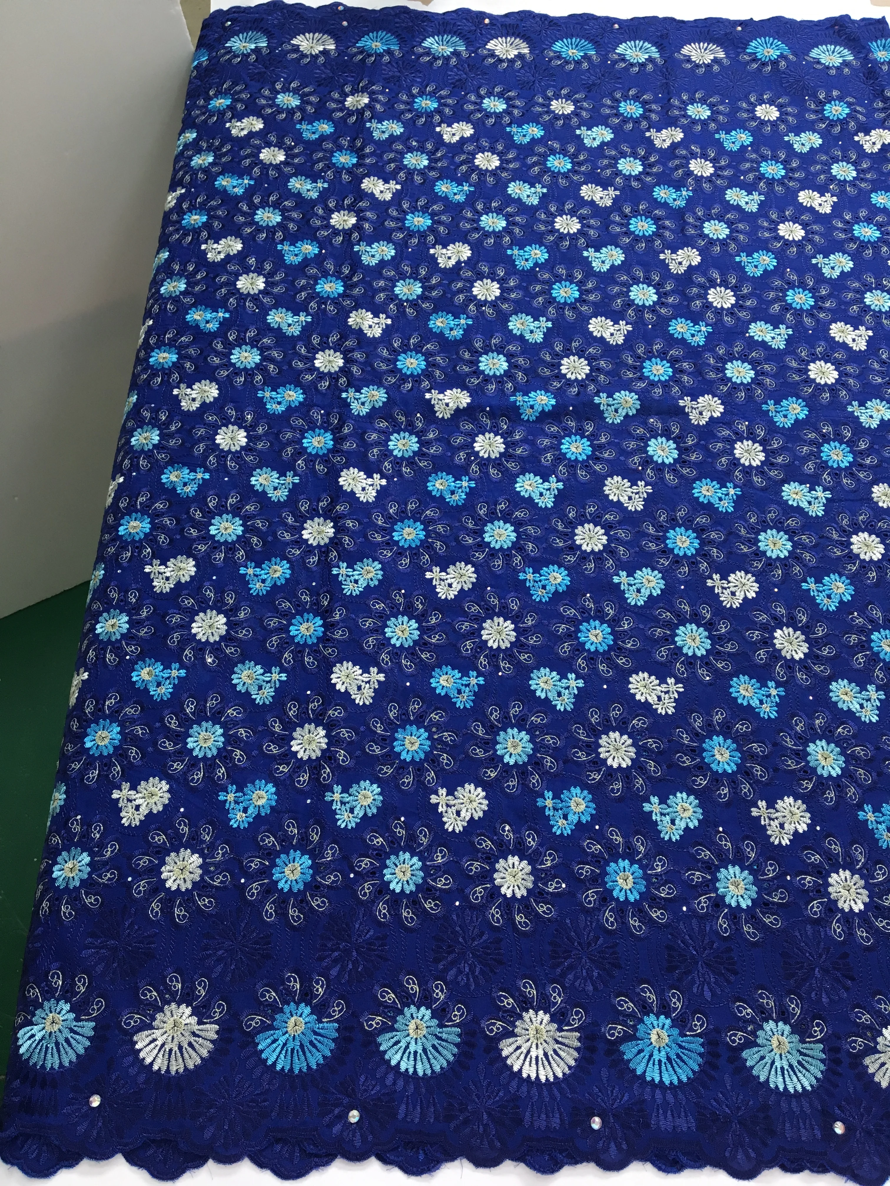 Nigerian Lace Swiss Voile Lace In Switzerland Cotton Fabric African Fabric Dry Dubai TY4256 2025
