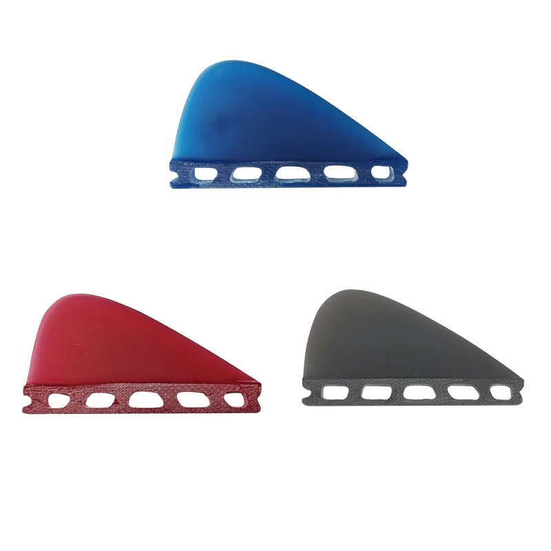 Sup Board Fins Centre Keel Fin UPSURF FUTURE Small Fins Fiberglass Single Tabs Fin Surfboard Fin Blue/Red/Black