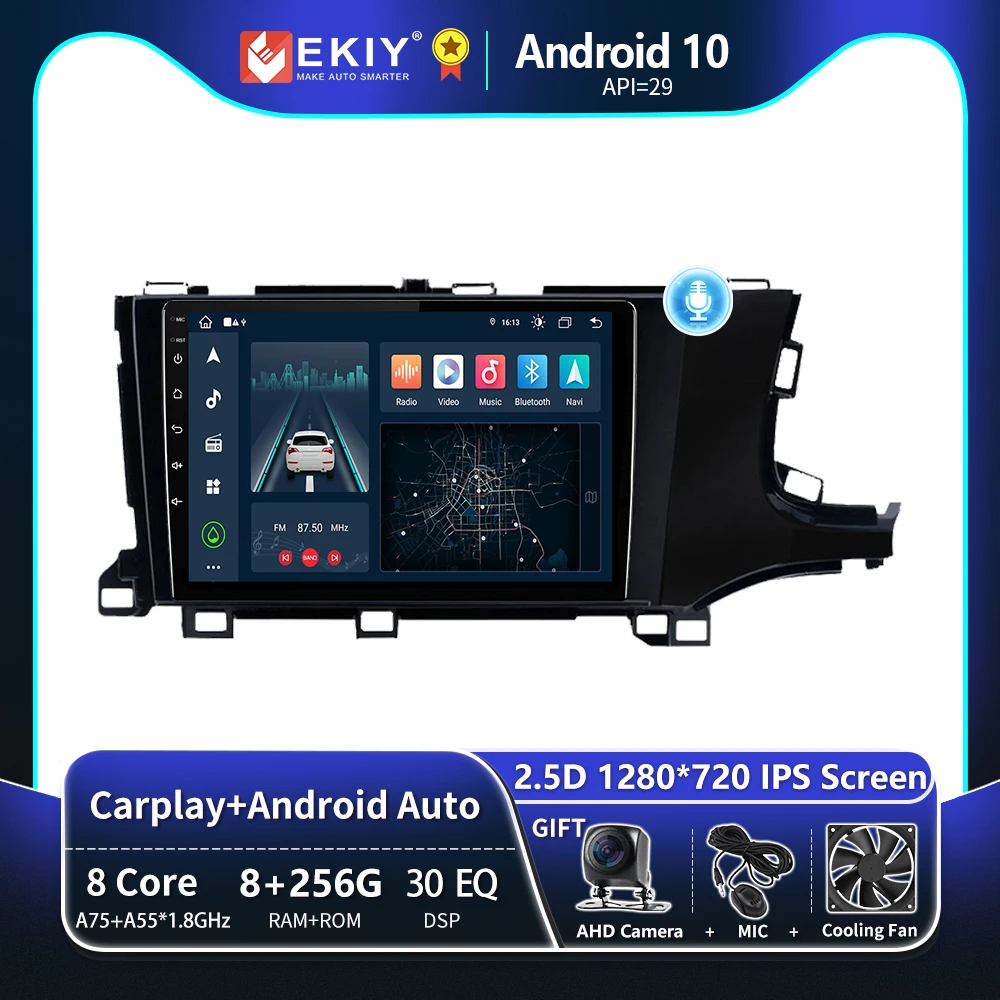 

EKIY T8 For Honda Shuttle 2 2015 - 2020 Car Radio Multimedia Video Player Navigator GPS CarPlay Android Auto Stereo No 2Din DVD