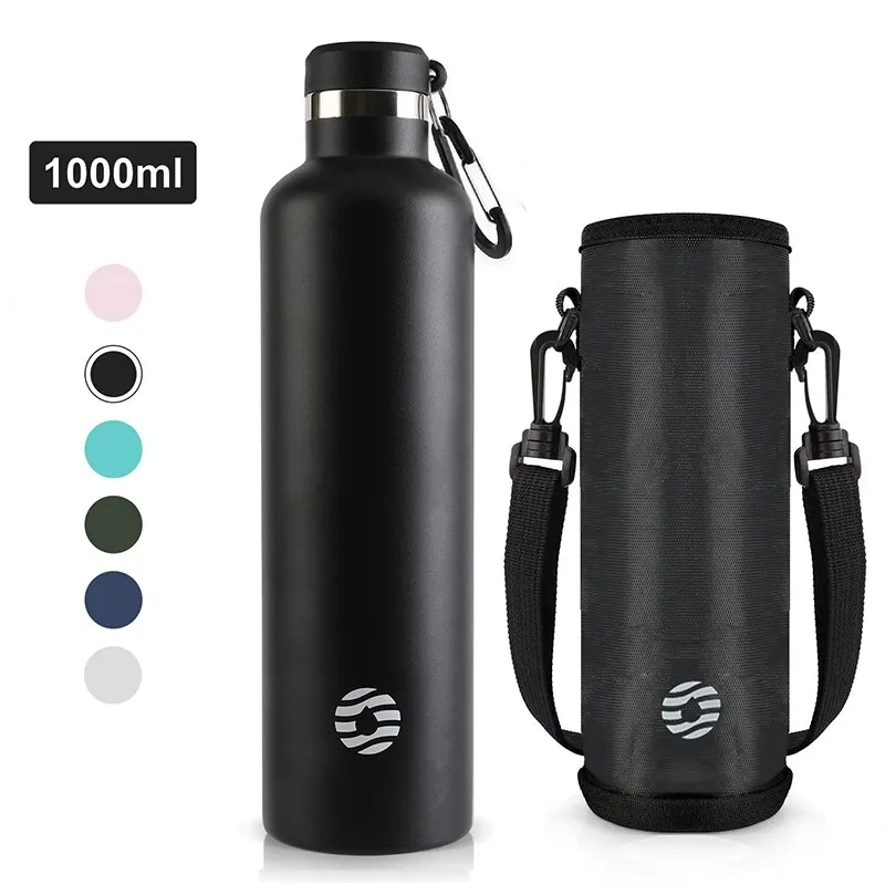 1pc Light Purple Stainless Steel Insulated Water Bottle, Double Wall Vacuum  Insulated Sports Bottle For Gym, Cycling Outdoor Activities