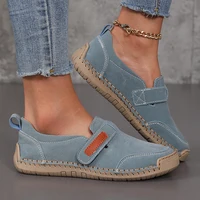 Handmade Leather Women Shoes Casual Comfortable Slip on Loafers Women Leather Shoes Moccasins Walking Shoes Summer Direct Sales - Image 5