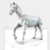 RC Smart Robot Horse Interactive Remote Control Animal Intelligent Dialogue Sing Dance Sound Control Pet Electronic Music Toys 4
