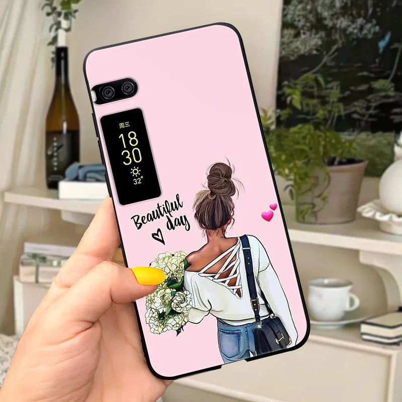 Marble Wolf Cute Silicone Soft TPU Phone Cover Case