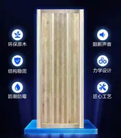 Aluminum wooden door 2