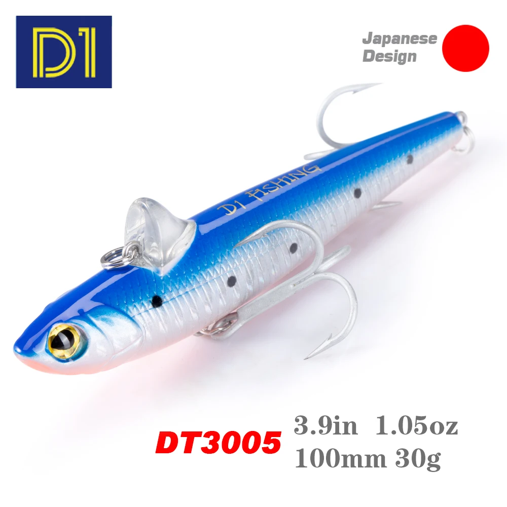 D1 Lure Soft Mold Artificial Bait Fish 80mm 2.5g Jig Head Rolling