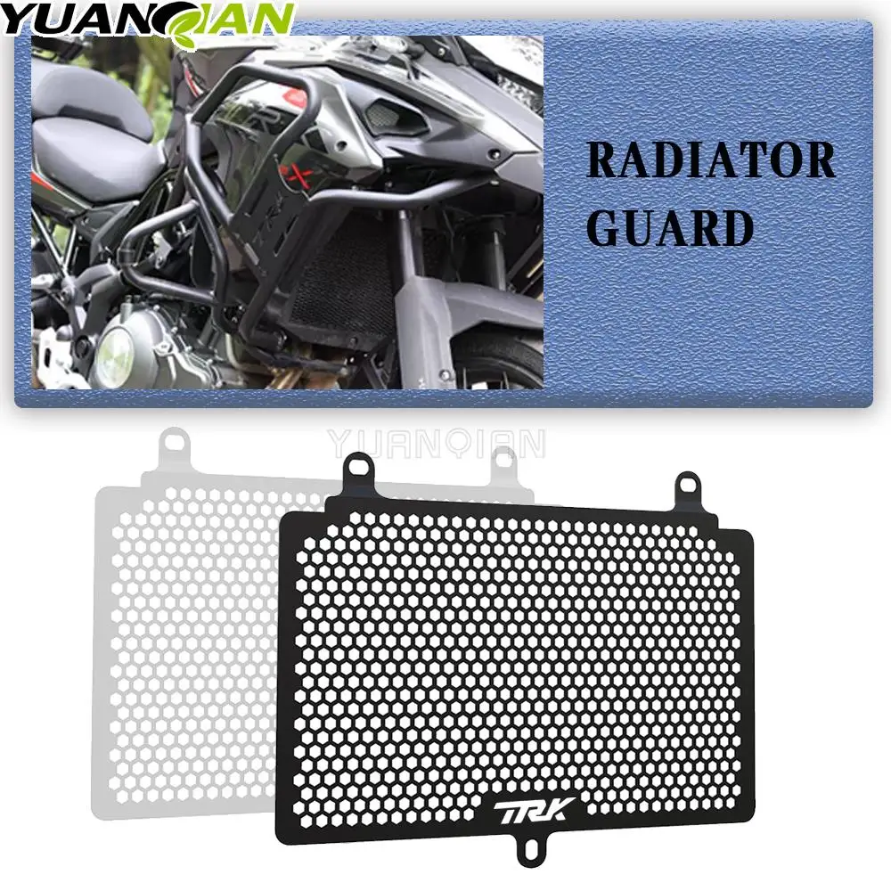 

For Benelli TRK502X TRK502 502X TRK702 702X Motorcycle Radiator Guard Grille Cover Protector Protective Grill TRK 702 702X 502