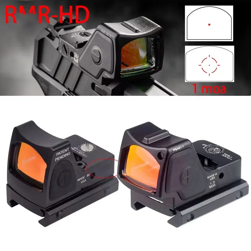 Lambul Tactical RM Glock Green Red Dot Sight Rear Mount Plate Base Tactical Airsoft RM-HD MOS Glock19 Glock17 9mm 9x19mm Pistol red dot sight