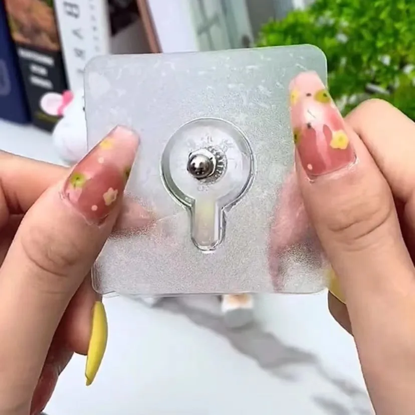 Strong Nail-free Hole Traceless Nail Paste Screw Tile Paste Bathroom Glue Waterproof Adhesive Nail-free Home Organization