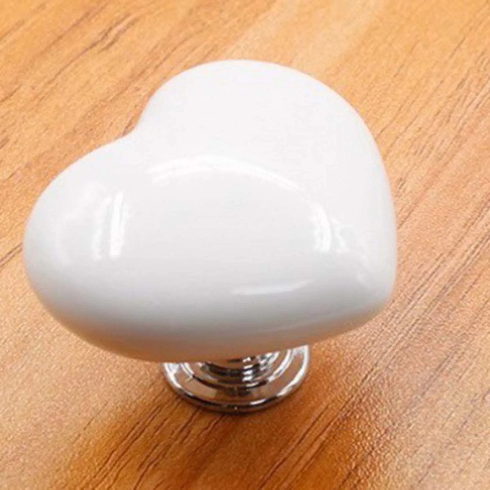 Heart Shaped Toilet Press Button 3Pcs Replacement Creative Functional Toilet Tank Button for Lavatory Hotel Room Restroom
