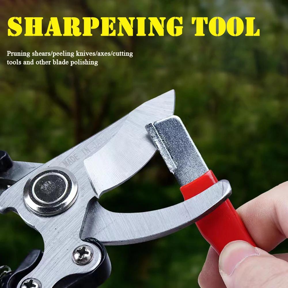 

Universal Portable Garden Scissors Sharpener Lightweight Cutter Sharpener For Outdoor Camping