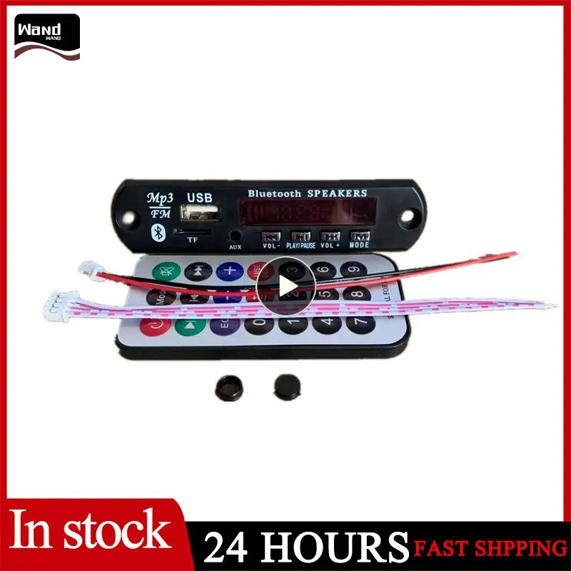 Amplificatore Mp3 Decoder Board Car Mp3 Player Modulo Di Registrazione Usb Radio Fm Aux Per Altoparlante Vivavoce Audio Fai Da Te