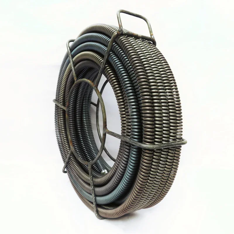 

22mm Diameter 20 Meters Springs One Bundle for Pipe Dredge Machine Springs Wire Diameter 3.5mm