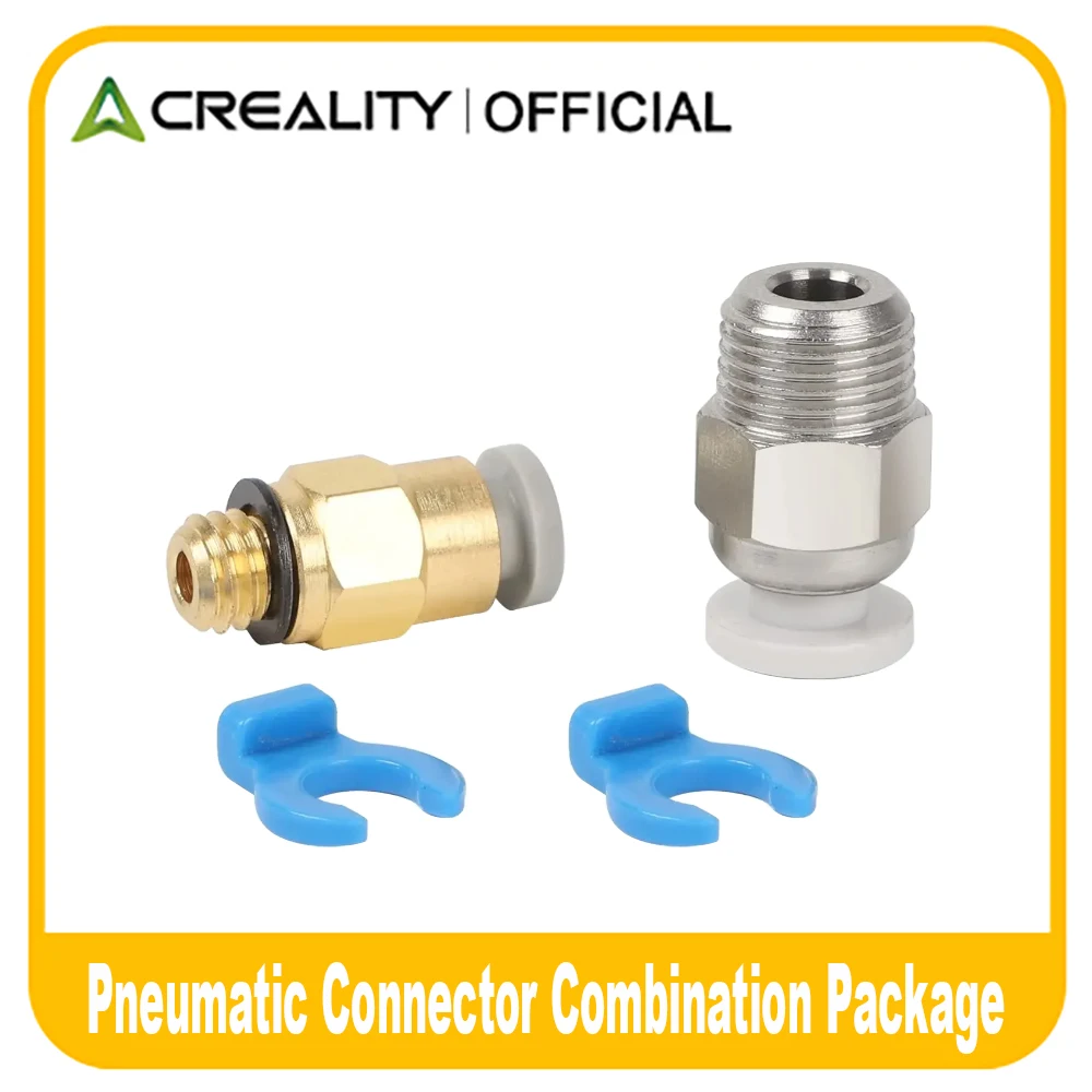 Offizieller Creality PC4-M6 und PC4-M10 Pneumatikanschluss für Ender 3/3 Pro, Ender 5/5 Pro, CR-10/10S 3D-Drucker