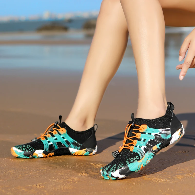 Water Shoes Aqua Shoes Adults Men Women Water Sneakers Barefoot Outdoor Children Beach Sandals Upstream Aqua Shoes Quick Dry River Swimming size 26-46
