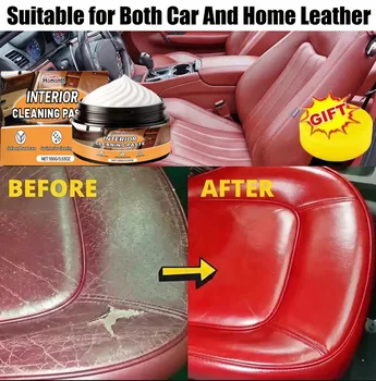 Multifunctional Leather Care & Maintenance Cream – Car Interior, Seats, Bags & Shoes 1