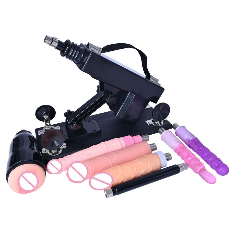 Traditional Sex Machine with Masturbation Cup for Women and Men Automatic Adjustable Angle Retractable