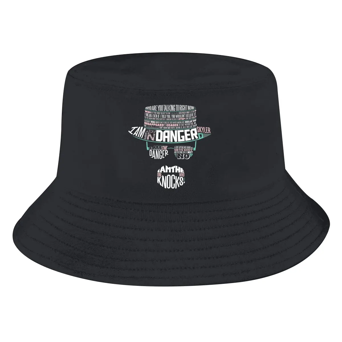 

One Who Knocks Bucket Hat Movie Breaking Bad Fashion New Women Men Cool Lady Male Panama Fisherman Sun Cap For Women Men