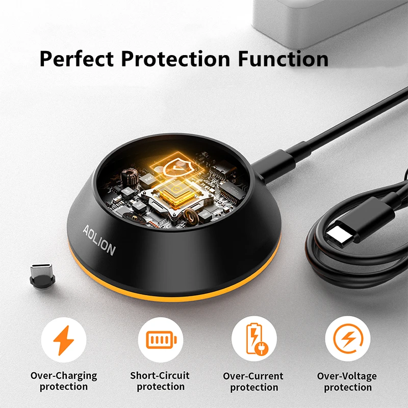 Magnetic Charging Base Usb C for Pokemon GO Plus+ RGB Light