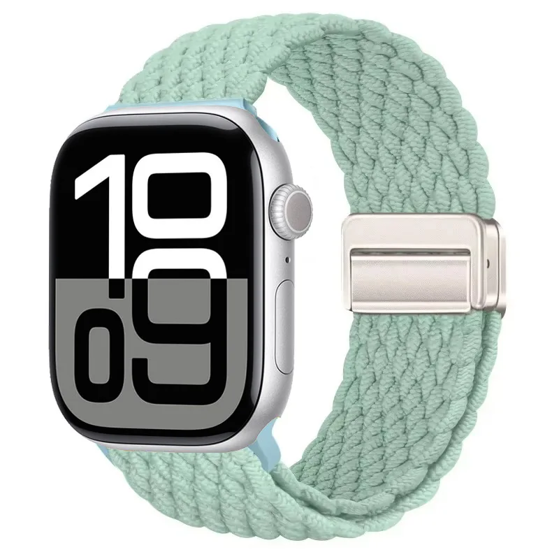 Nylon Braided Magnetic Strap for Apple Watch - Comfortable and Stylish Design