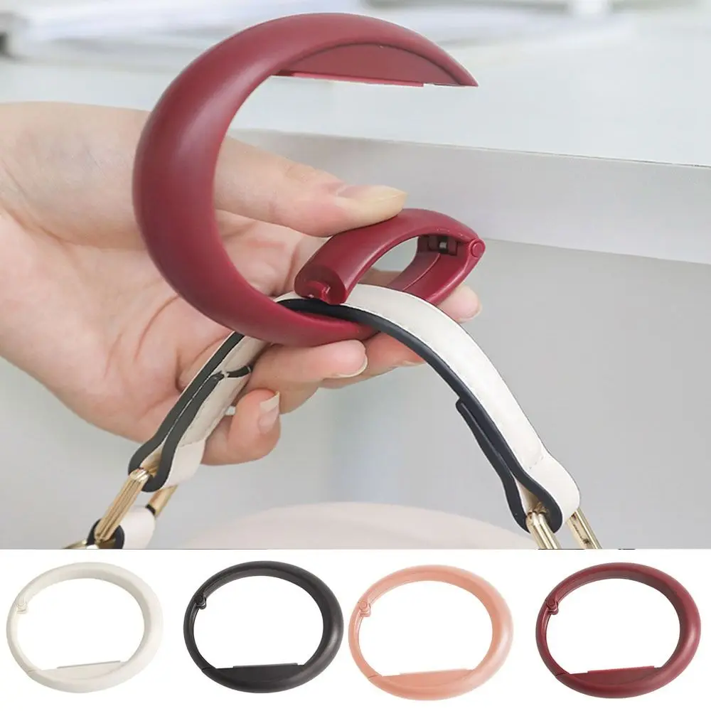 

Portable Bag Hook Foldable Table Hook Plastic Desk Side Hook Handbag Hanger Multi-functional Hooks Household Closet Hooks
