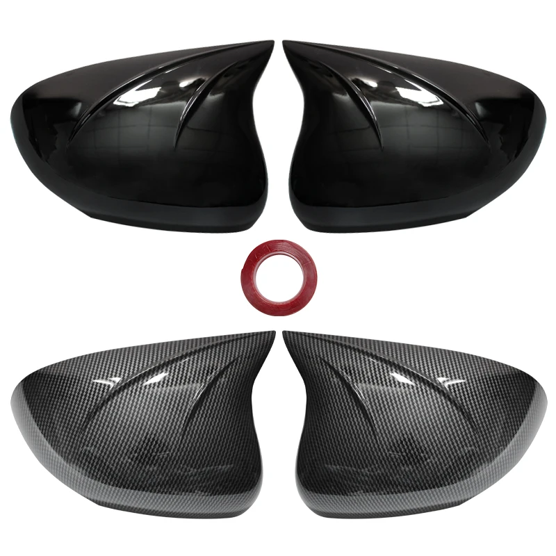Sleek Black Side Mirror Cap Covers for Mercedes-Benz A Class