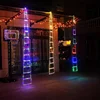 LED Christmas Ladder Lights with Santa Claus Doll String Light with Remote for Indoor Outdoor Home Garden Christmas Decor 3