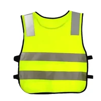 Gilets réfléchissants de sécurité nocturne pour enfants étudiants, gilet d'avertissement de circulation routière pour enfants, gilets réflecteurs réfléchissants, veste de vêtements 5