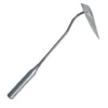 Horticultural weeding and loosening soil with curved hollow hoe 4