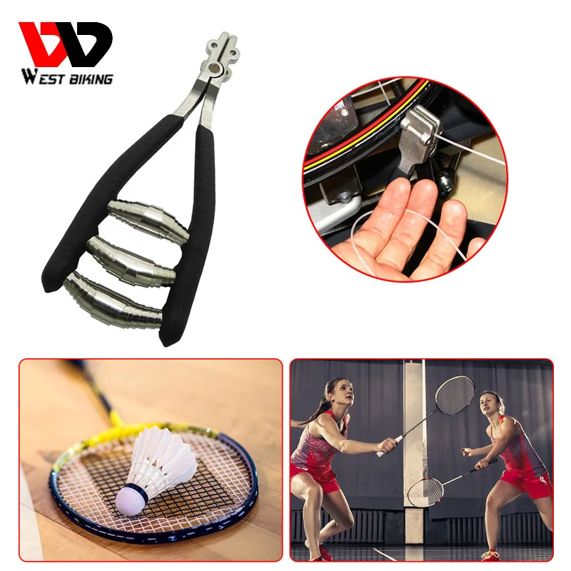 

Alloy Starting Clamp Wide Head Stringing Tool Tennis Equipment for Tennis Racquet Badminton Badminton Racket Threading Tool