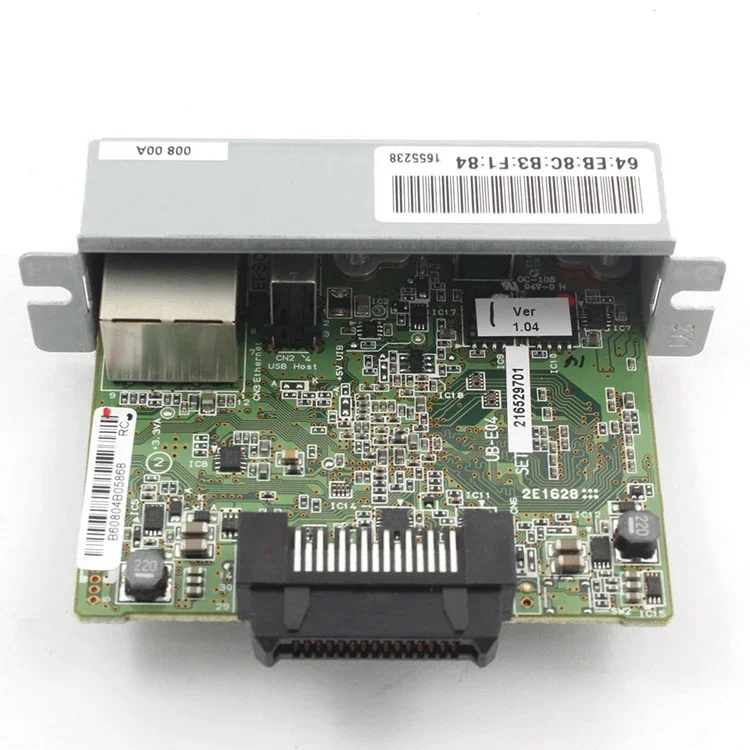 New orginal Ethernet port Card UB-E04 For Epson TM-T88IV T88V T20ii U220 330 210 950 L90 H5000 6000